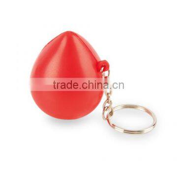 Anti foam custom printed PU releasing stress ball keyring