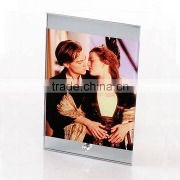 Manufacturer provide sublimation glass photo frame for sale coated blank glass printing