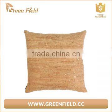 Eco-friendly pillow covers natural cork fabric pillowslip