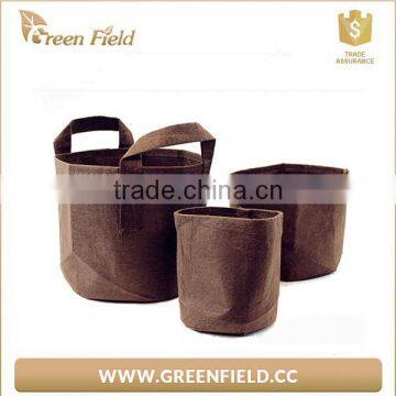 non woven felt fabric grow bags with handle