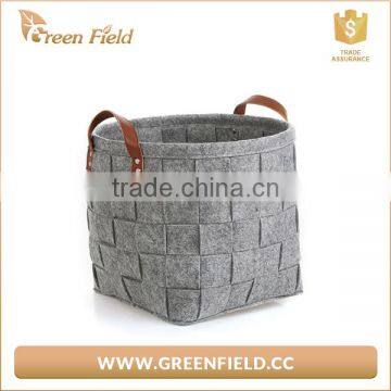 Durable Felt Storage Basket Eco-friendly Felt Storage Basket photo-2