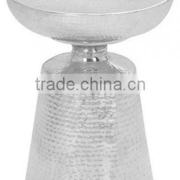 Hand Hammered Modern Side Table photo-2