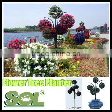 New Garden Ball Shaped Decorative Planters Pots SL-Y060-5 Plastic Planter photo-2