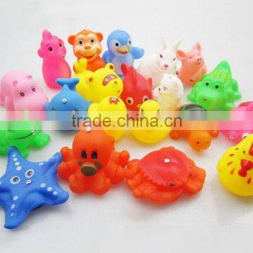 Floating Rubber Bath Duck Toys,Plastic vinyl Bath Toys For Baby,custom made vinyl bath toys