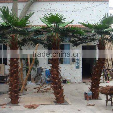 Wholesale Fiber Glass and Plastic Palm Tree Chinese Goods Tall Palm Trees photo-2