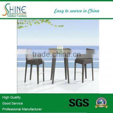 2014 Hot Sale Outdoor Plastic Rattan New Design Fashion Bar Set SOF3006