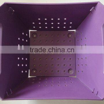 2016 Hot Sales PP Plastic Colorful Foldable Household Colander photo-6