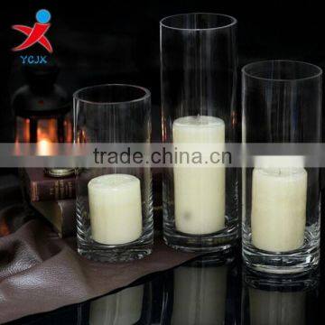 Candle holder/Hotel decorations/ transparent wedding candle holders