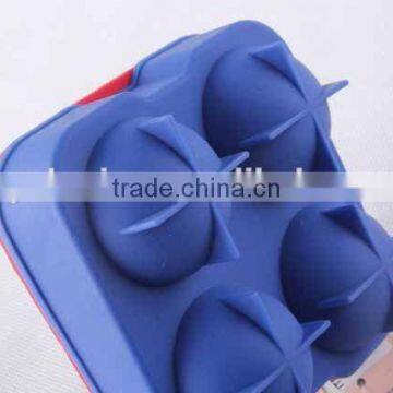 Spherical Shell Square Silicone Ice Cube Mold Ice Container photo-5