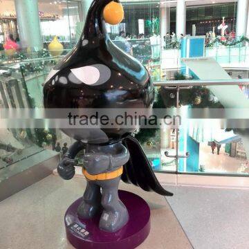 Superman cartoon figure mascot for shopping mall