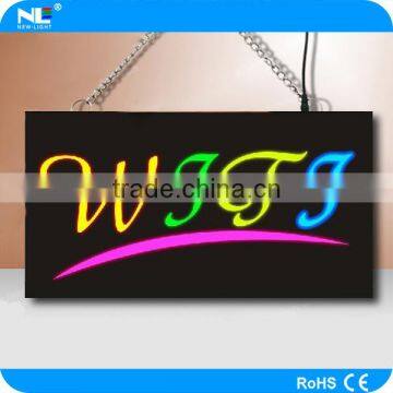 Outdoor LED Cafe Sign / Open and Welcome LED Light up Display Board / Full Color LED Advertising Signs photo-3
