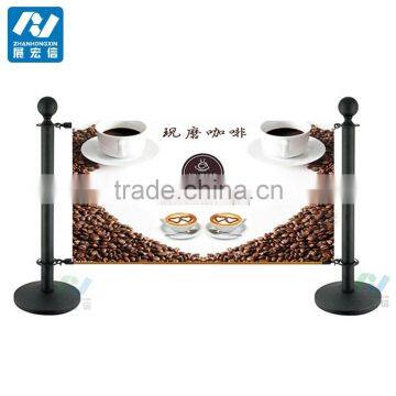 Metal Frame Outdoor Advertising Crowd Barrier Sidewalk Cafe Barrier photo-3