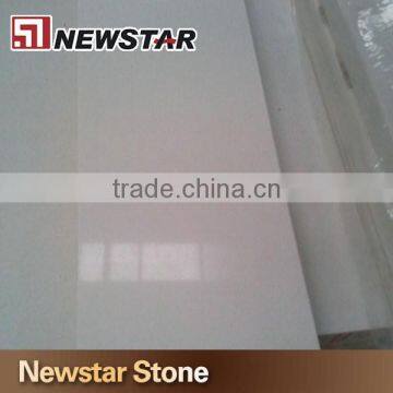 Engineered stone small grain white quartz stone