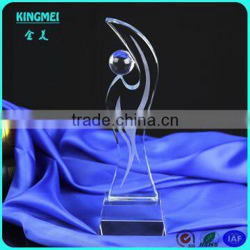Hot Most Popular Crystal Star Glass Trophy,new Design Crystal Star Glass Trophy photo-2