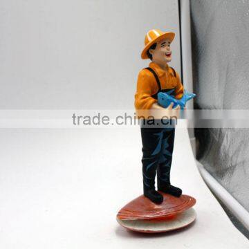 Oem Hot Sale Resin China Fishermen Souvenir for Sale photo-3
