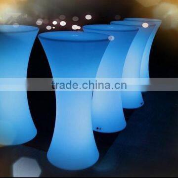 led bar table lighting/Morden led furniture/led party tables