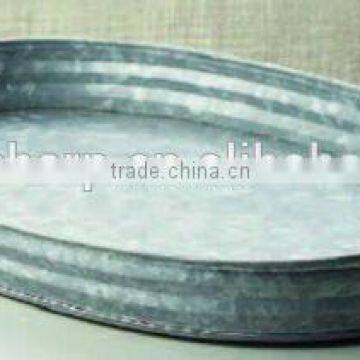 Metal Tray With Handle
