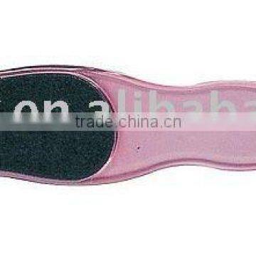 pink Elongated bending with hole for hang pedicure file