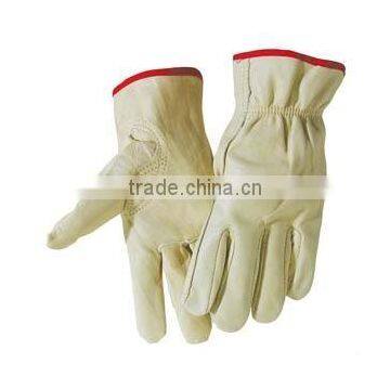 cowgrain safety leather driver glove