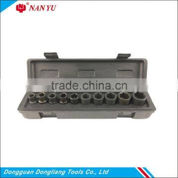 11PC 1/2DR Pneumatic Impact Bit Socket Set