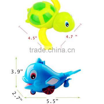 2015 New Hot Cute Floating Animals Tutle Dolphin Baby Bath Toys From Dongguan ICTI Manufacturer photo-5