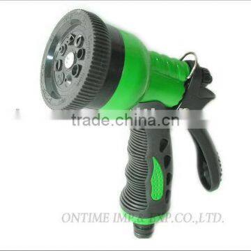 8-Way plastic hose nozzle