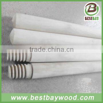 Wooden Broom Handle With Thread Wooden Broom Stick in Brush Wooden Garden Tools photo-4