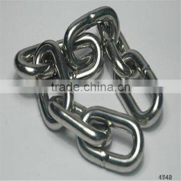 China OEM q195/q235 galvanized welded short wire form chain