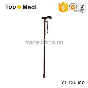 Topmedi Hot Sales Aluminum Foldable Walking Stick photo-2
