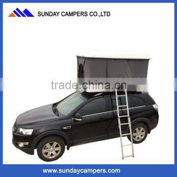 Sunday Campers Family Camping Hard Shell Roof Top Campers Tent photo-2