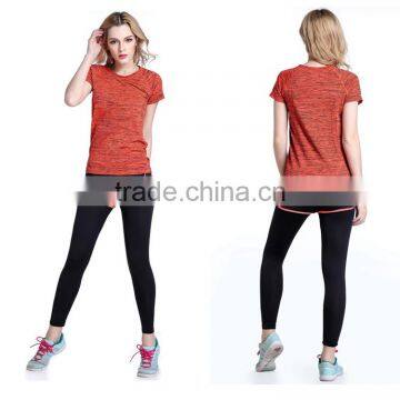 Recycled Fabric Women Seamless Tight Wholesale Spandex Yoga Pants photo-3