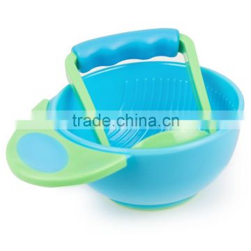 2017 Baby New Products Feeding Supplies: Food Masher Bowl for Homemade Baby Food Factory Price