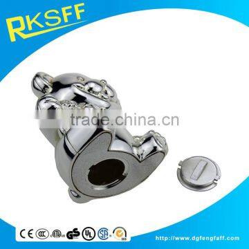 Metal Lovely Panda-shape Coin Bank for Baby Gift photo-4