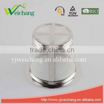WCA186 Classic Style Stainless Steel Mesh Tea Strainer Infuser - Durable and Rust Resistant photo-3