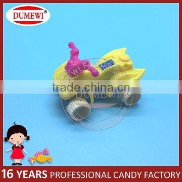 Mini Sun Beach Motorcycle Toy Candy in Big Car Bottle photo-3