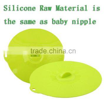 USA FDA Approved Variety Size Green Silicone Suction Lids For Food photo-3