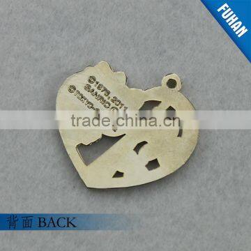 China Supplier Metal Label For Bags, Brand Logo Custom Metal Label photo-5