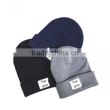 Blank Pattern Woolen Knitted Hat