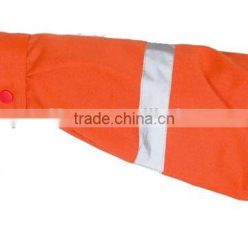 EN11612 100%cotton Flame Retardant Workwear T/C 65/35 Antistatic Garment,waterproof Oil Repellent Uniform photo-3