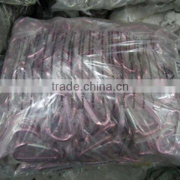 Aluminum Silk/pink Print Climbing Button Carabiner Stocklot photo-4