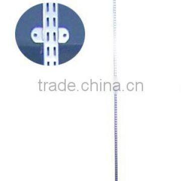 Black 1" Double Slotted Pole Tubing and Standard for Clothes Shop photo-3