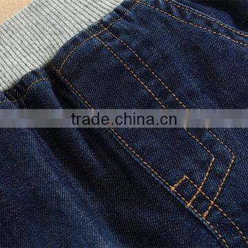 FASHION Mom and Bab Kids Wear 2015 Summer Navy Design Latest Cotton Short Jeans for Kids