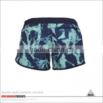 Women Wear Cheap Elastic Waist Sport Shorts /running Short photo-3