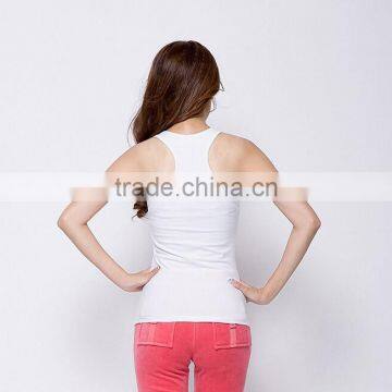 2015 Fashion Cheap 100% Cotton Womens Sleeveless Knitwear Camisole photo-3
