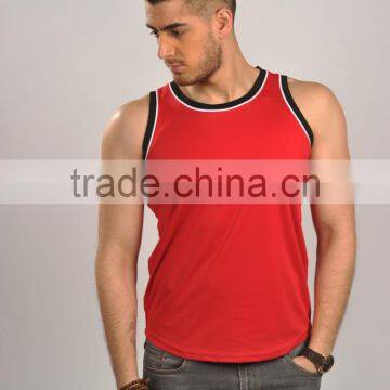 Wholesale Polyester Plain Tank Tops for Men photo-3