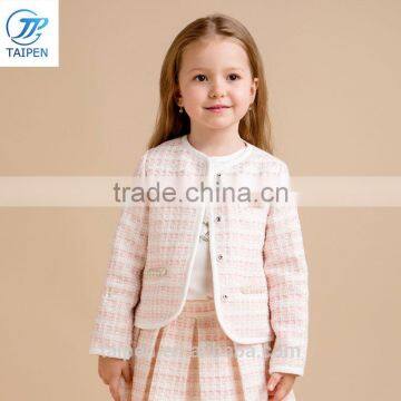 Knitted outwear for kids winter girls outfit elegance clothes for baby girl latest kids wear kids Woolen coat