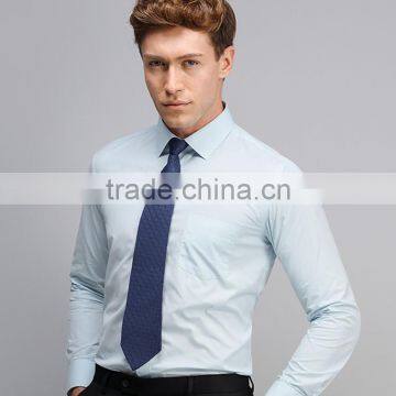 wholesale high quality easy long sleeve white bank uniforms shirts