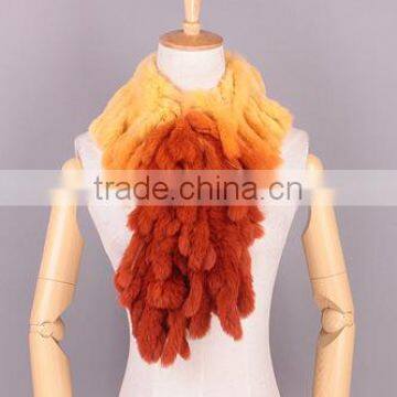 China factory Warm Scarves best-selling scarf shawl Fur Knit Scarf for Winter