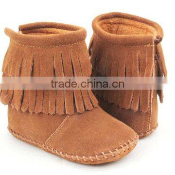 Leather Moccasins Baby Boot 2017 photo-3