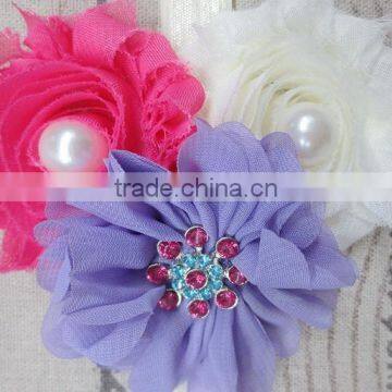 Boutique Handmade Sparkle Pearl Headband Rhinestoned, Baby Headbands Wholesale photo-4